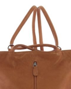 Ellie Leather 2-1 Convertible Shoulder Bag / Backpack | The Leather Crew