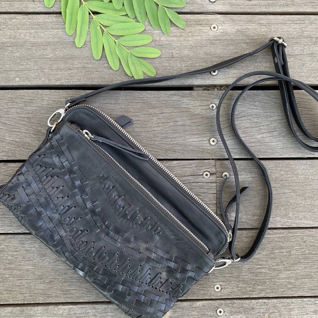 Stitch Cross Body Bag | Leather Bags | The Leather Crew