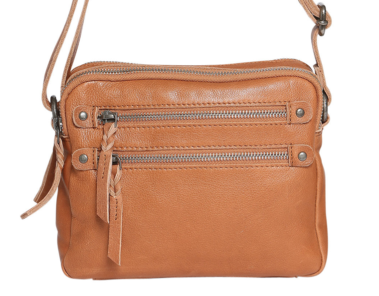 The new season Aurora handbag. Genuine Italian Saffiano Leather. Available  in black , cognac and red o… | Brown leather bag, Bags leather handbags, Leather  handbags